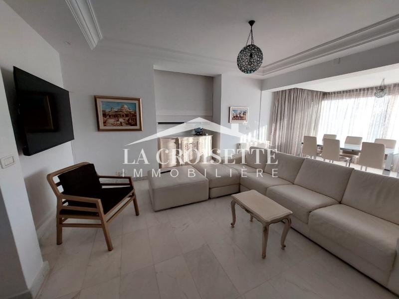 Duplex meublé S2 avec terrasse à Gammarth MDL0643