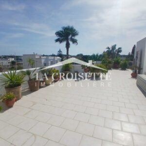 Duplex S3 meublé avec terrasse à La Marsa MEL0589