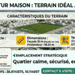 Terrain de 275 m² à Mnihla