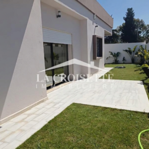 Villa S3 plain-pied avec jardin à La Marsa MVL0097