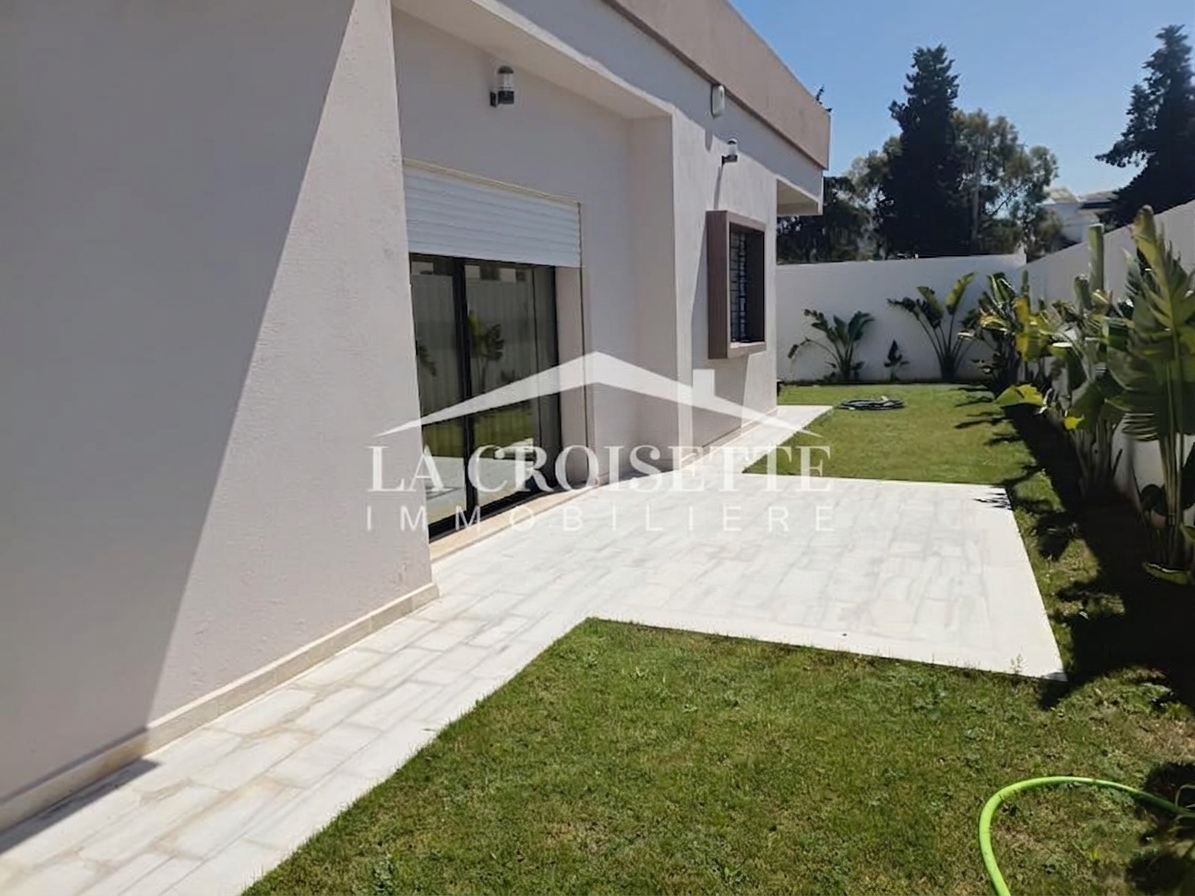 Villa S3 plain-pied avec jardin à La Marsa MVL0097