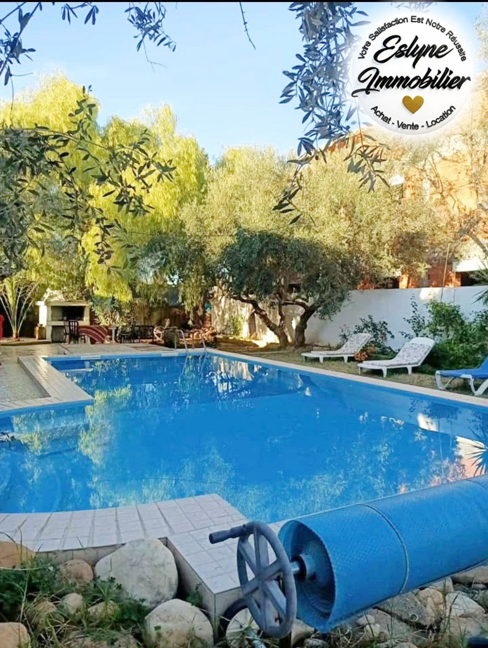 Superbe Villa S+4 Meublée avec Piscine à Chatt Meriem – Sousse