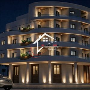 Appartement S+1 avec piscine dans un projet sur plan à Mahdia corniche