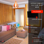 S+2 résidence l’espadon vue sur mer à corniche Mahdia