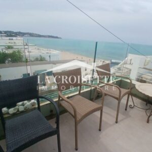 Appartement S1 meublé vue sur mer à La Marsa MAL2243