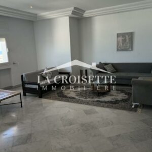 Appartement S3 meublé vue sur mer à La Marsa MAL0794