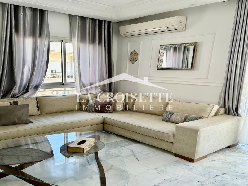 Appartement meublé S3 avec terrasse aux Jardins de Carthage MAL2240