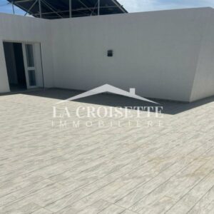 Étage de villa S2 avec terrasse aux Jardins de Carthage MEL0594