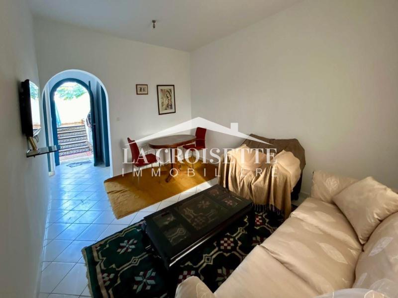 Appartement S1 meublé à Gammarth MAL2259