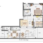 Appartement S+3 à Nabeul Dar Chaabane Plage