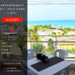 Appartement S+1 de charme rz azur proche de la plage et vue mer à corniche Mahdia