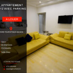 Appartement S+2 neuf avec parking sous-sol