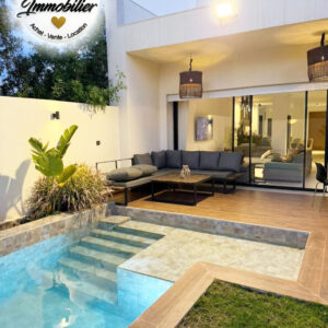 Villa S+3 avec Piscine Privée à Kantaoui 🌴☀️