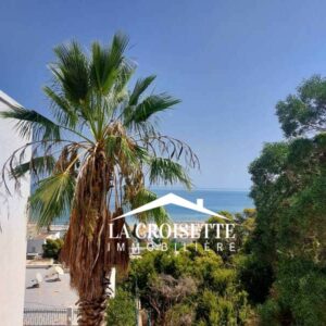 Rez-de-chaussée de villa S3 vue sur mer à La Marsa ZAL1151