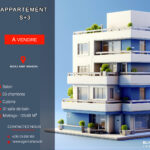 Appartements S+3 en cours de construction à Mahdia