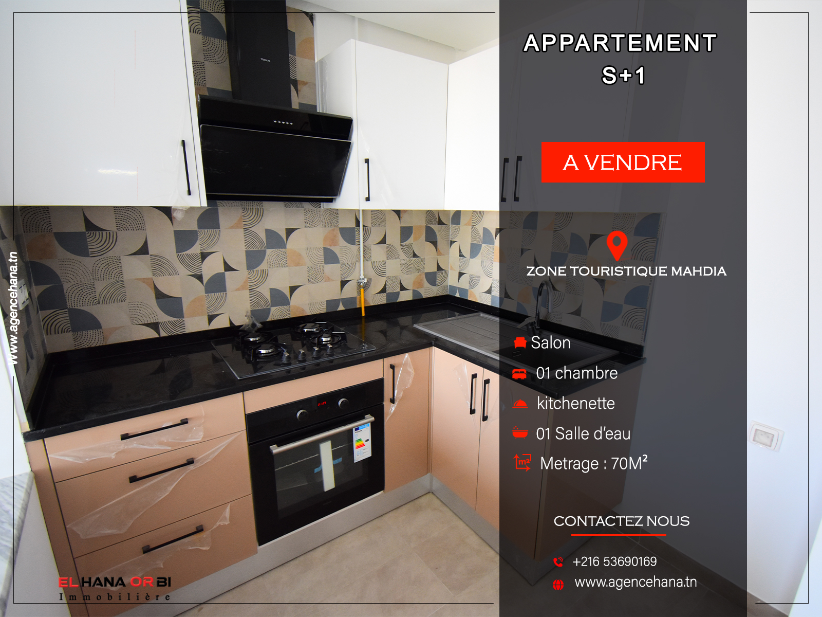 S+1 luxe à Mahdia
