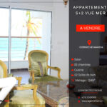 Appartement S+2 vue sur mer à Corniche Mahdia