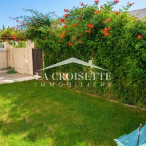 Rez-de-chaussée de villa S+3 avec jardin à Gammarth MRCL0284