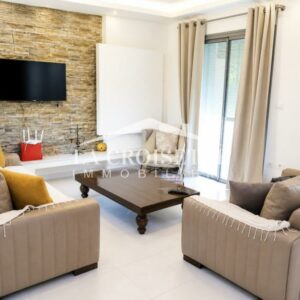 Duplex S+3 meublé à La Marsa ZDL0741