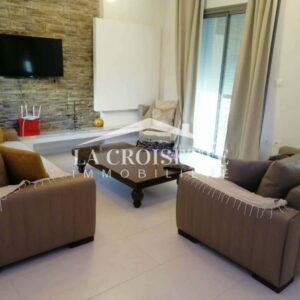 Duplex S+3 meublé à La Marsa ZDL0741