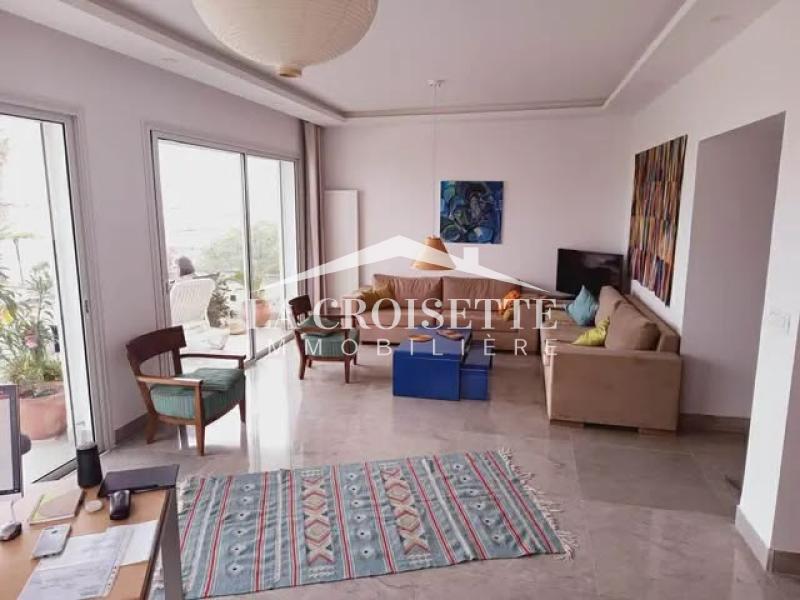 Étage de villa S3 avec vue sur mer à Carthage MEL0442