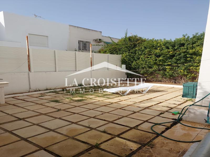 Appartement S+3 avec jardin à La Marsa MAL2335