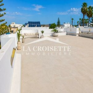 Étage de villa S+3 meublé avec terrasse à La Marsa MEL0608