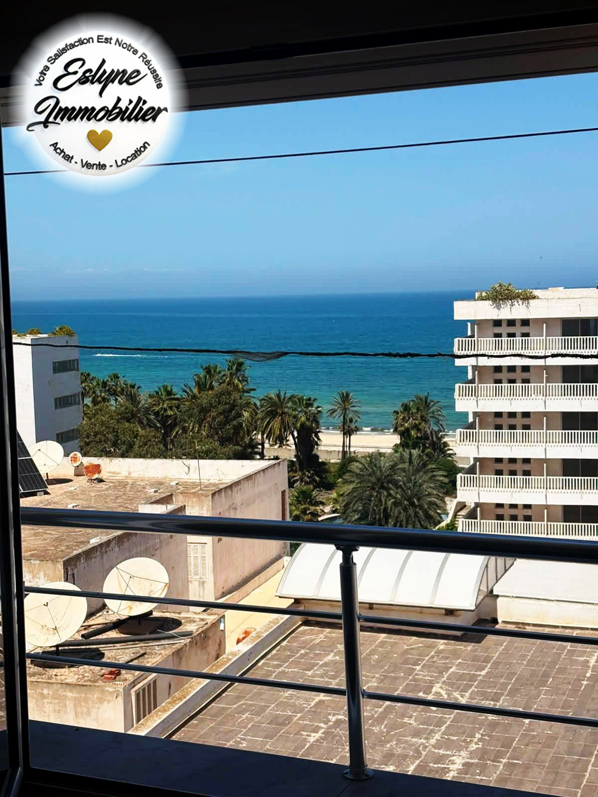MAGNIFIQUE S+2 DE STANDING AVEC VUE MER