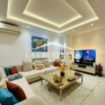 Photo-2 : Appartement meublé S+3 avec piscine à La Marsa MAL2382