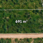 TERRAIN de 691 m² à NABEUL.