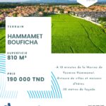 TERRAIN DE 810 m² à BOUFICHA