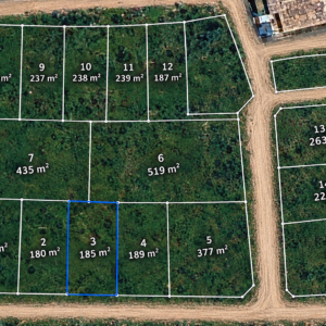 DES TERRAINS DE 180 À 500 m² à NABEUL