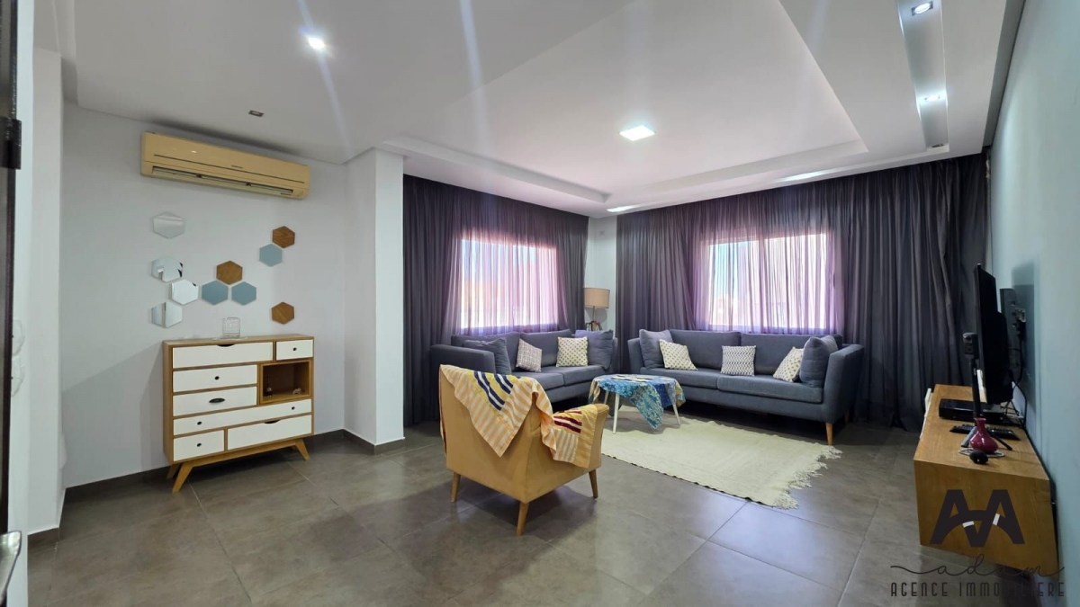Appartement S+3 meublé à Nabeul