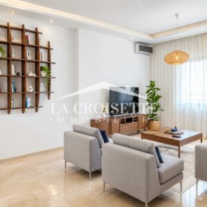 Appartement S+3 meublé à Gammarth MAL2394