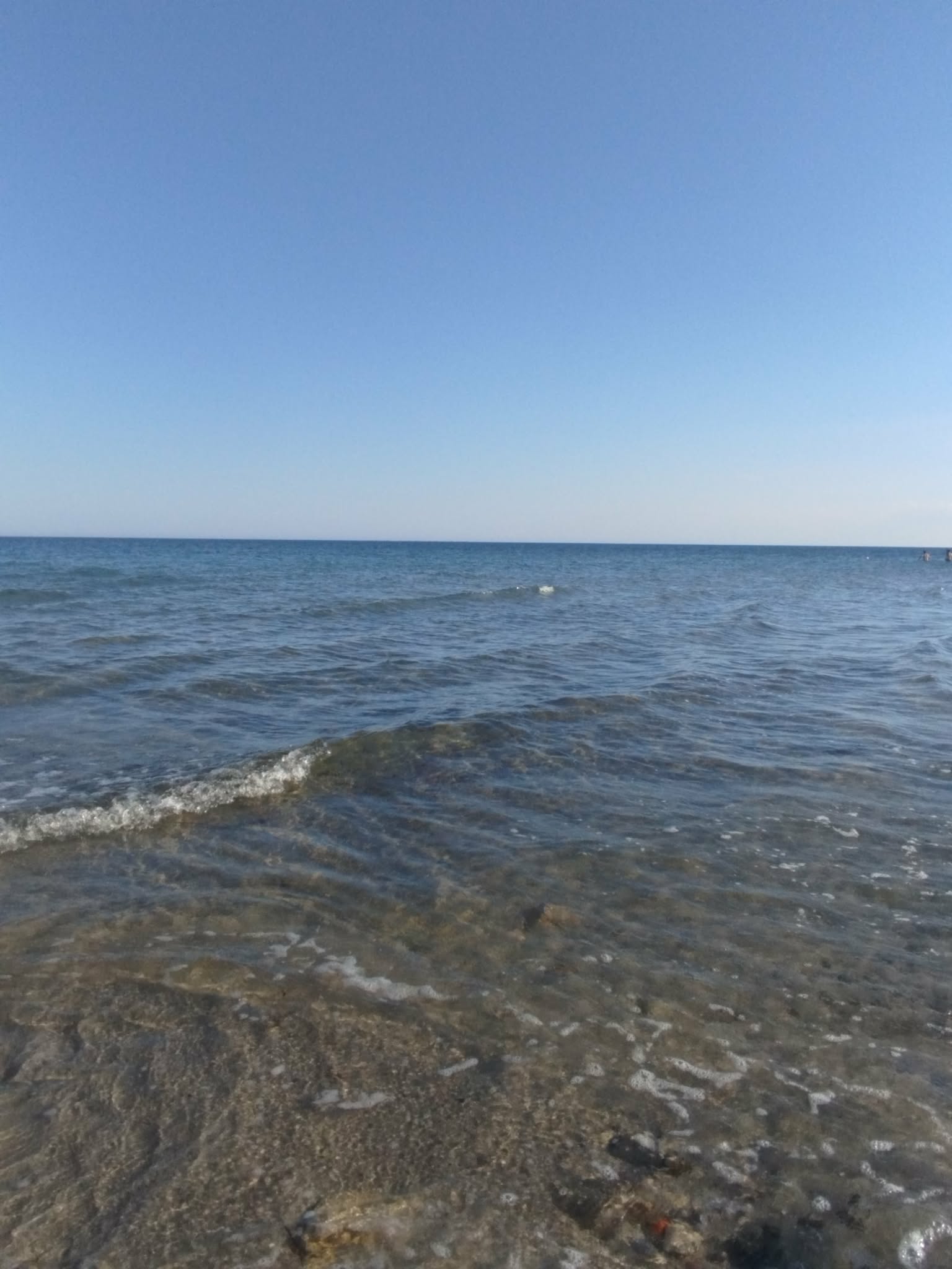 Terrain première ligne de la mer